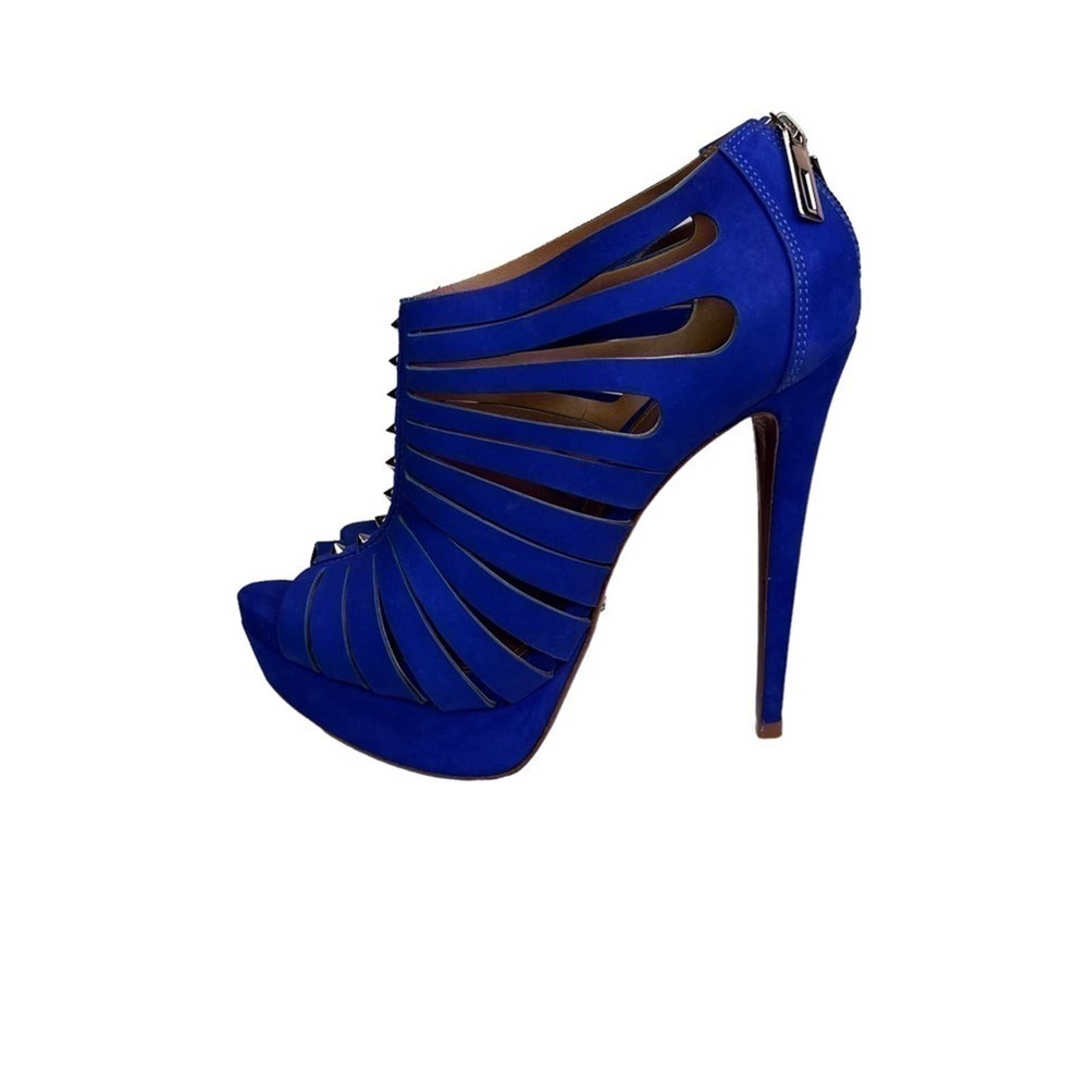 Schultz Royal Blue Suede Shoes. Size: 8 #29 - Picture 8 of 8